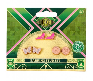 Set 3 pares de pendientes Wicked