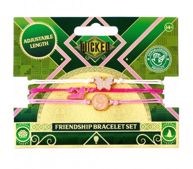 Set 2 pulseras Amistad Glinda Wicked