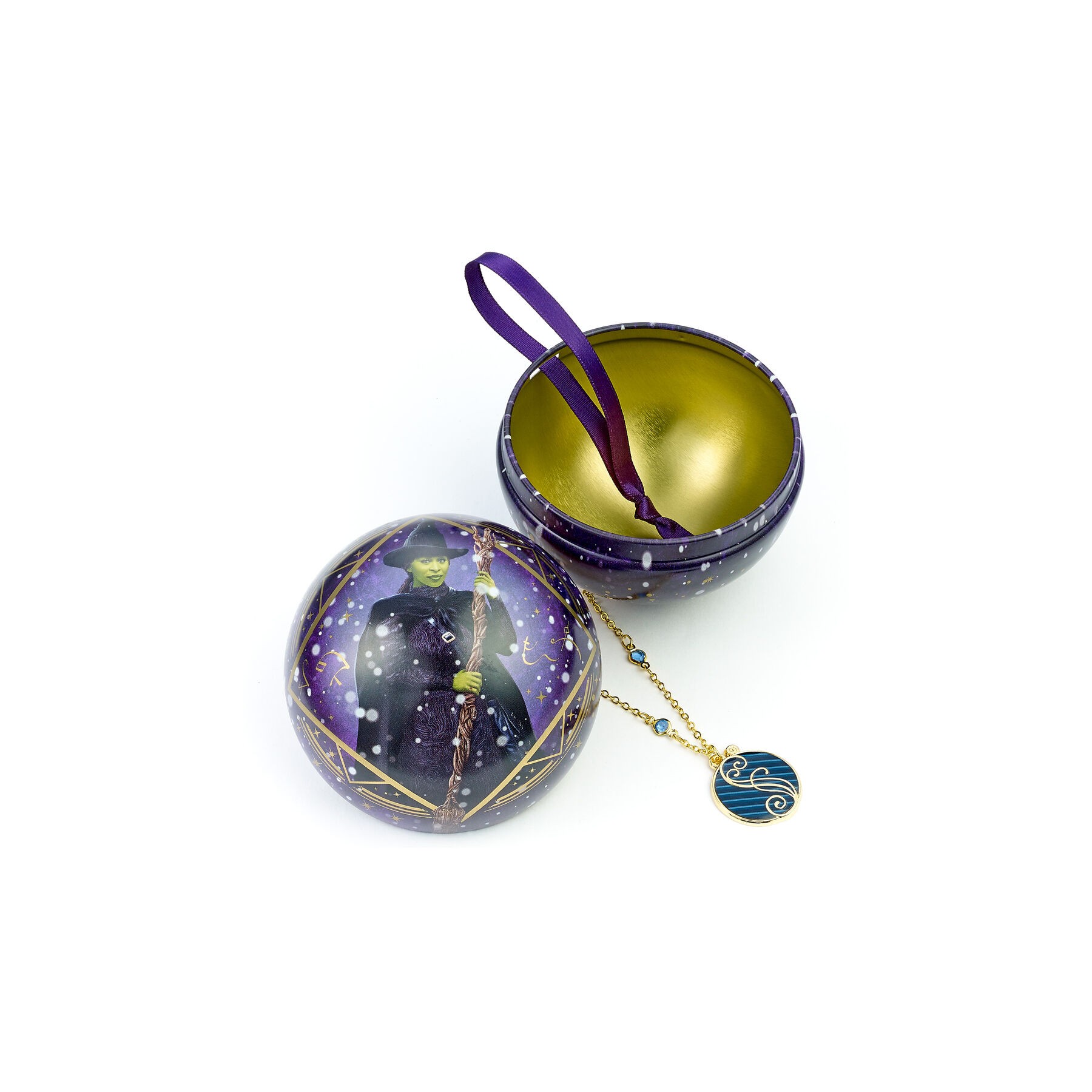 Colgante Elphaba + Bola de Navidad Wicked
