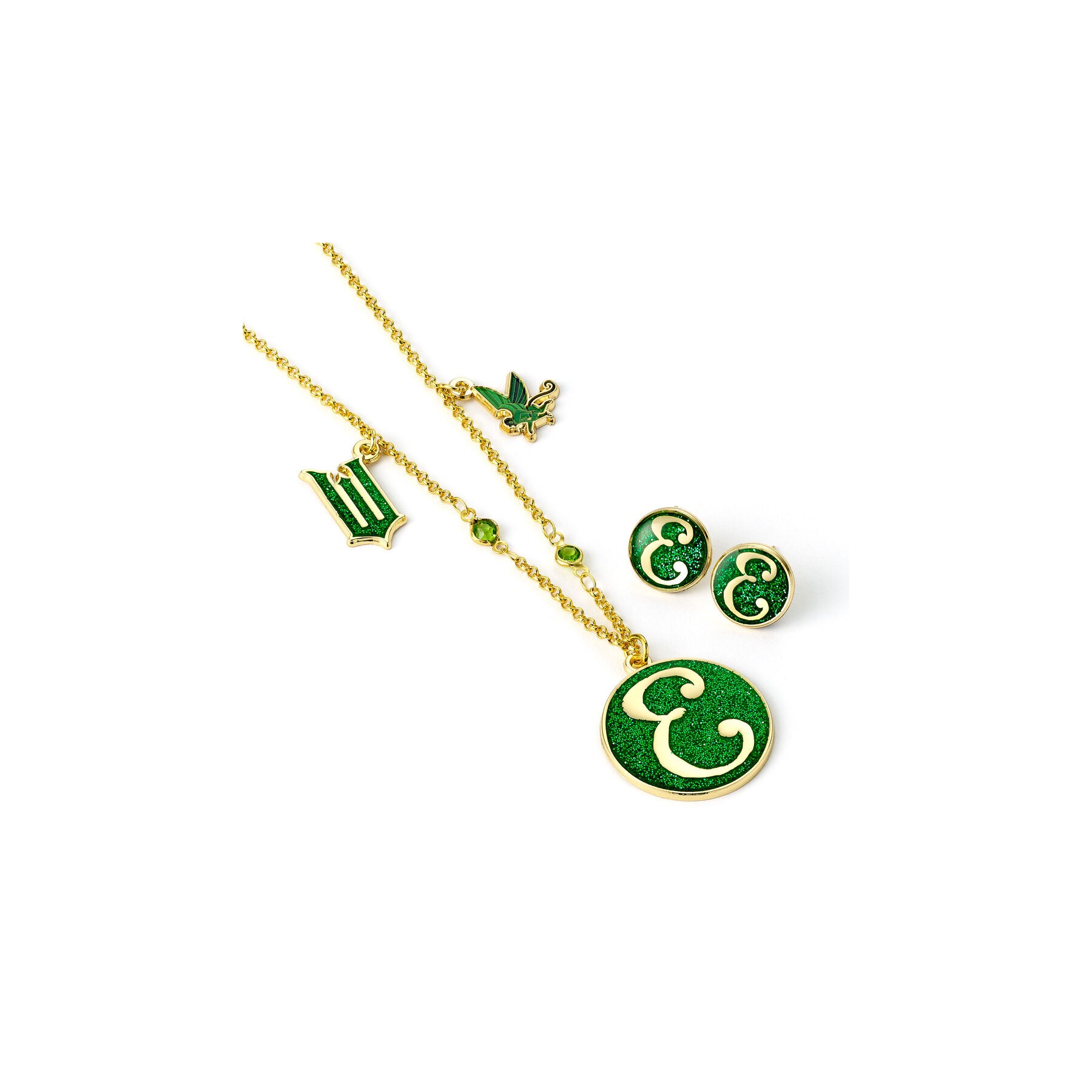 Set Colgante + pendientes Elphaba Wicked