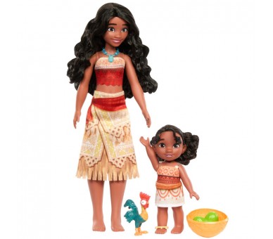 Blister 2 muñecas Vaiana & Simea Moana 2 Disney