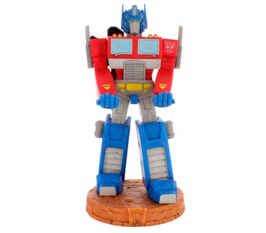 Cable Guy soporte sujecion Optimus Prime Transformers 20cm
