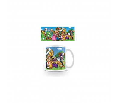 Taza Super Mario Characters