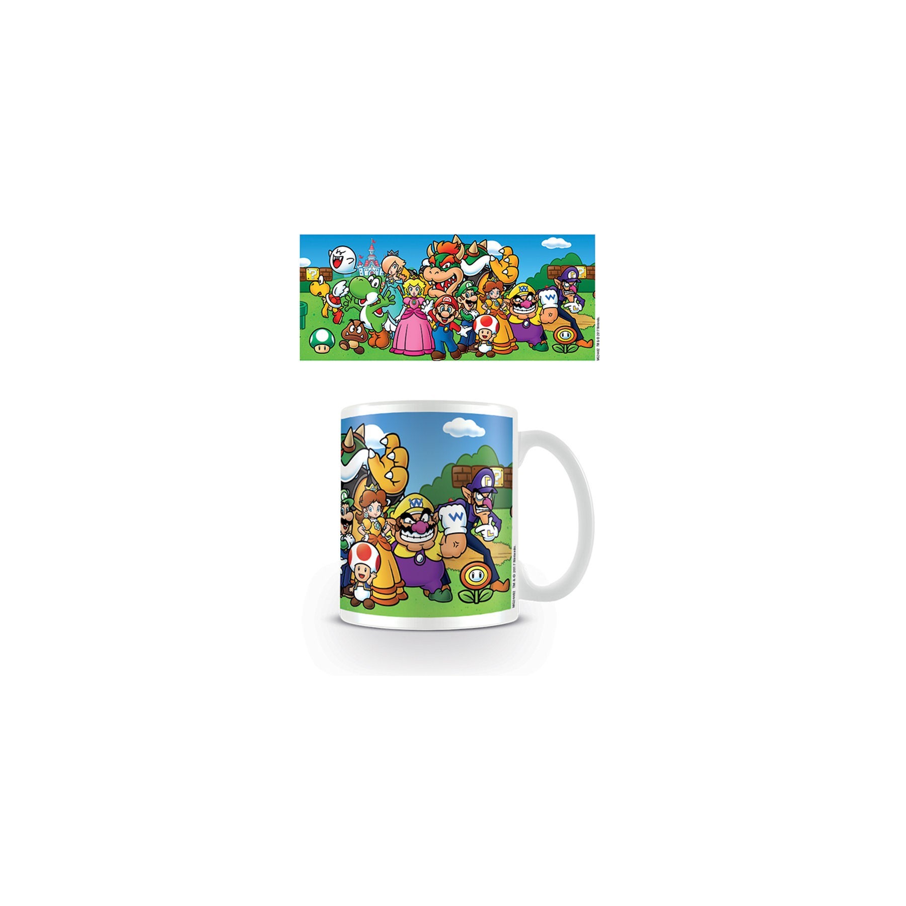 Taza Super Mario Characters