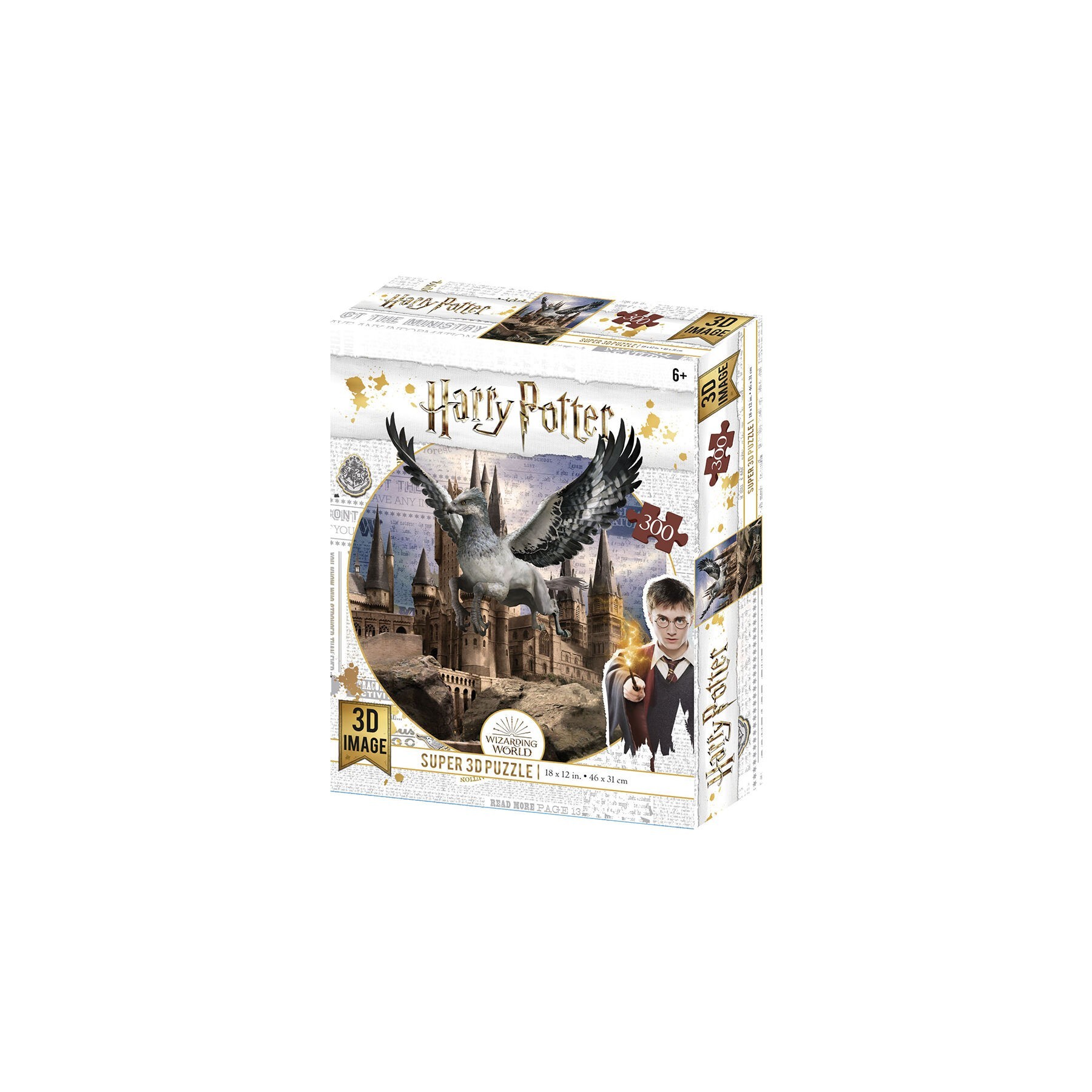 Puzzle Lenticular Harry Potter Buckbeak 300 Piezas