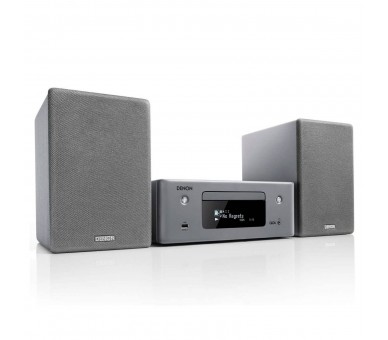 Denon Ceol N10 Grey Microcadena Bluetooth 130W Rms,  Airplay