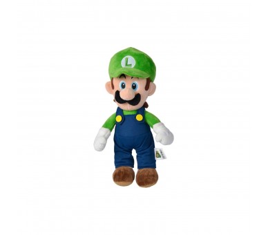 Peluche Luigi Super Mario Bros 30Cm