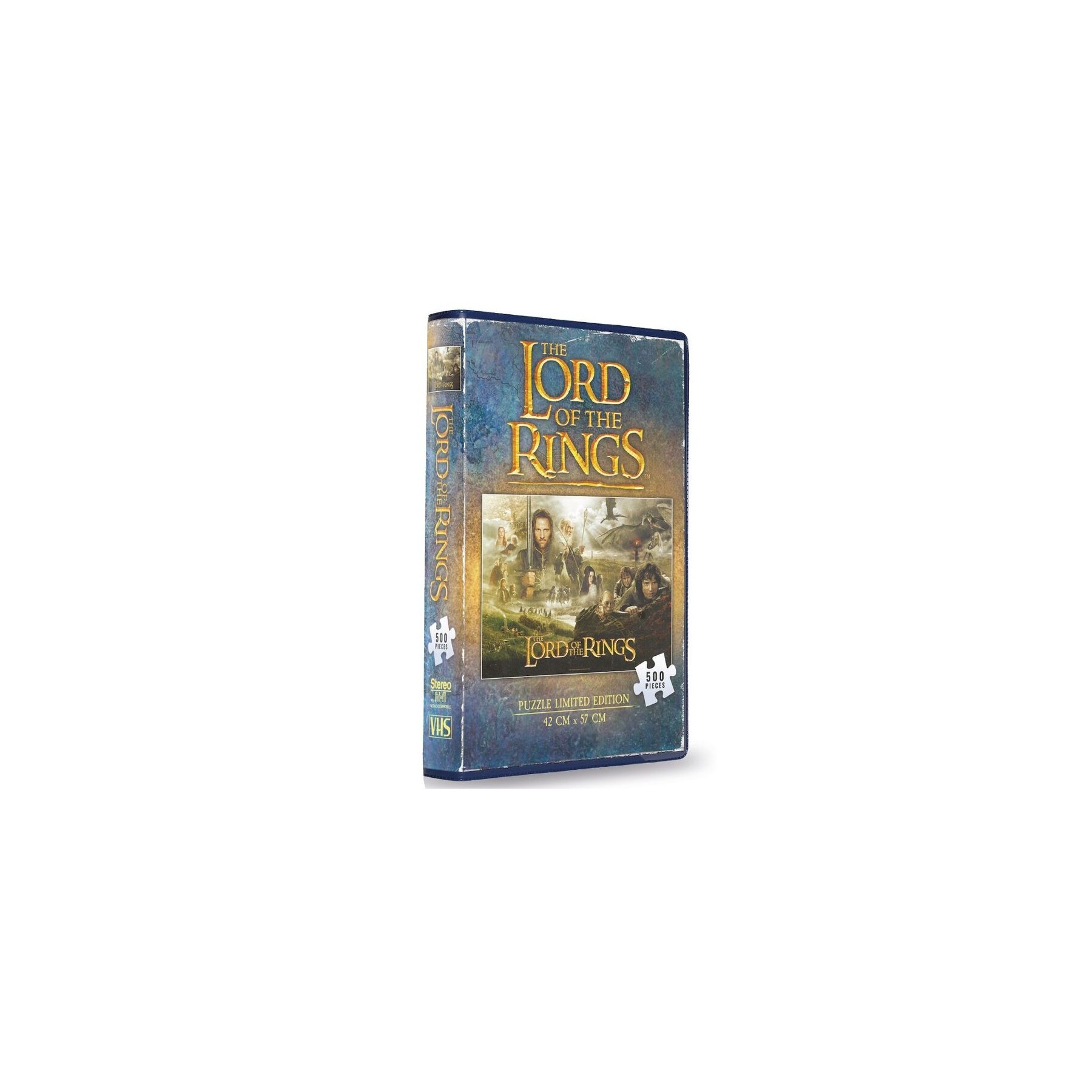 Puzzle 500 Piezas Vhs Señor De Los Anillos Edición Limitada.