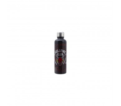 Botella Metálica Hellfire Club Stranger Things