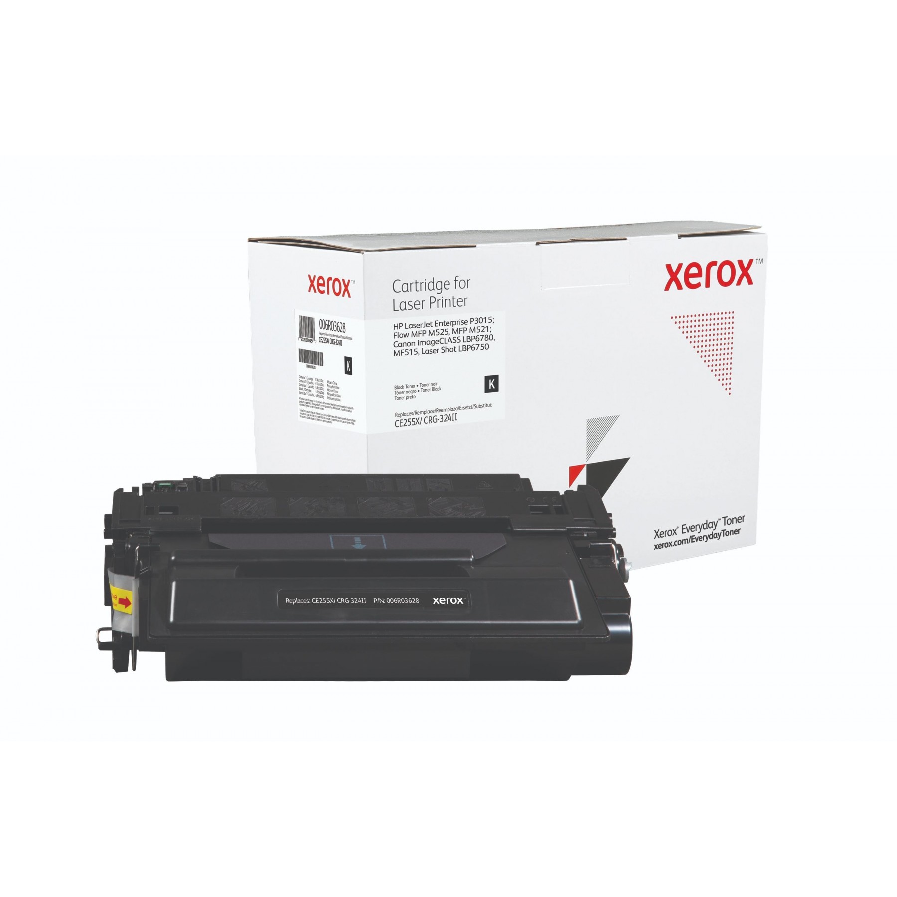 Xerox Everyday Toner Negro Para Laserjet P3011/P3015 (Ce255X
