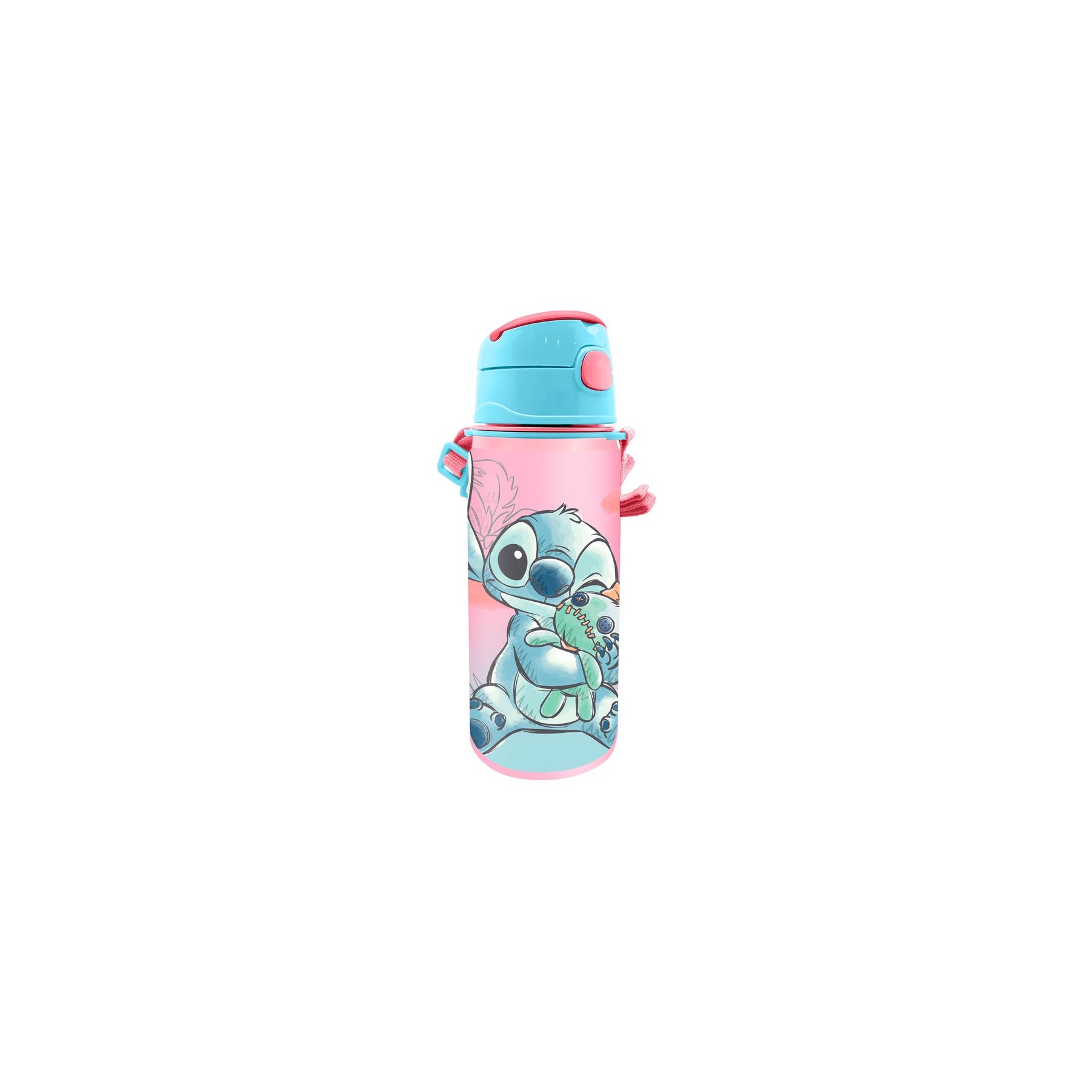 Cantimplora Aluminio Stitch Disney 600Ml
