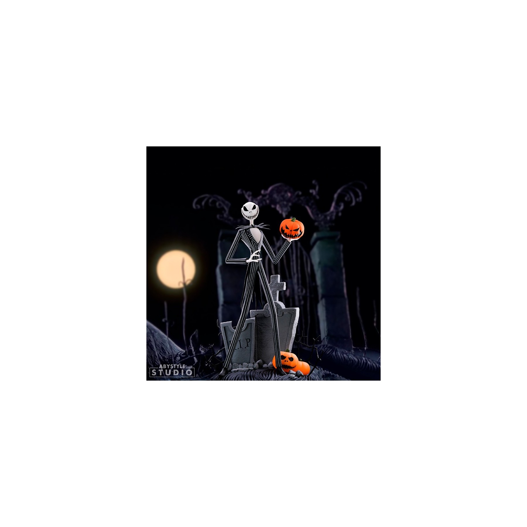 Figura Abystyle Pesadilla Antes De Navidad Jack Cara Sonrien