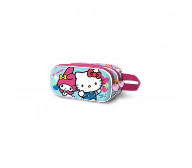 Portatodo 3D Friendship Hello Kitty Doble