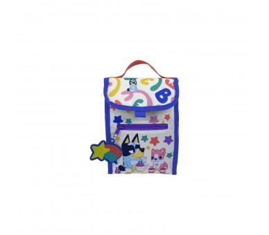 Bolsa Merienda Rainbow Bluey