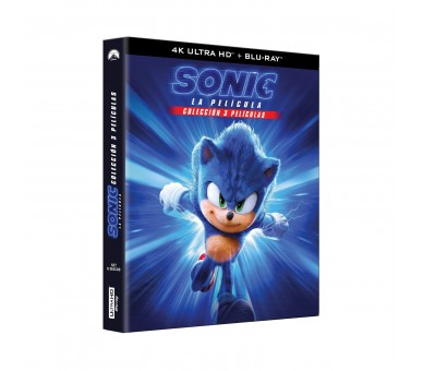 Sonic - Coleccion 3 Peliculas 4K Uhd + Bd - Bd Br