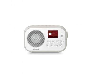 Sangean Dpr-42Bt Blanco-Gris / Radio Portátil