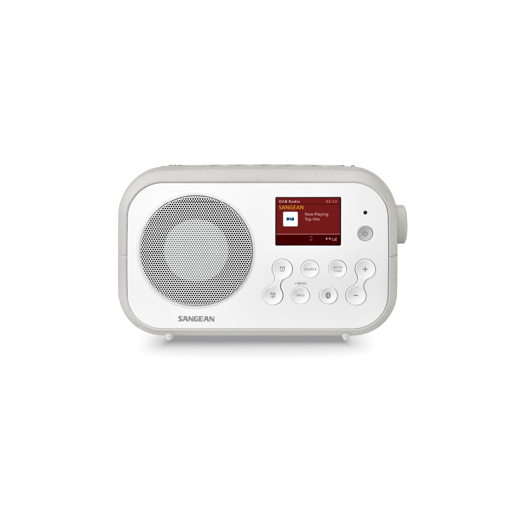 Sangean Dpr-42Bt Blanco-Gris / Radio Portátil