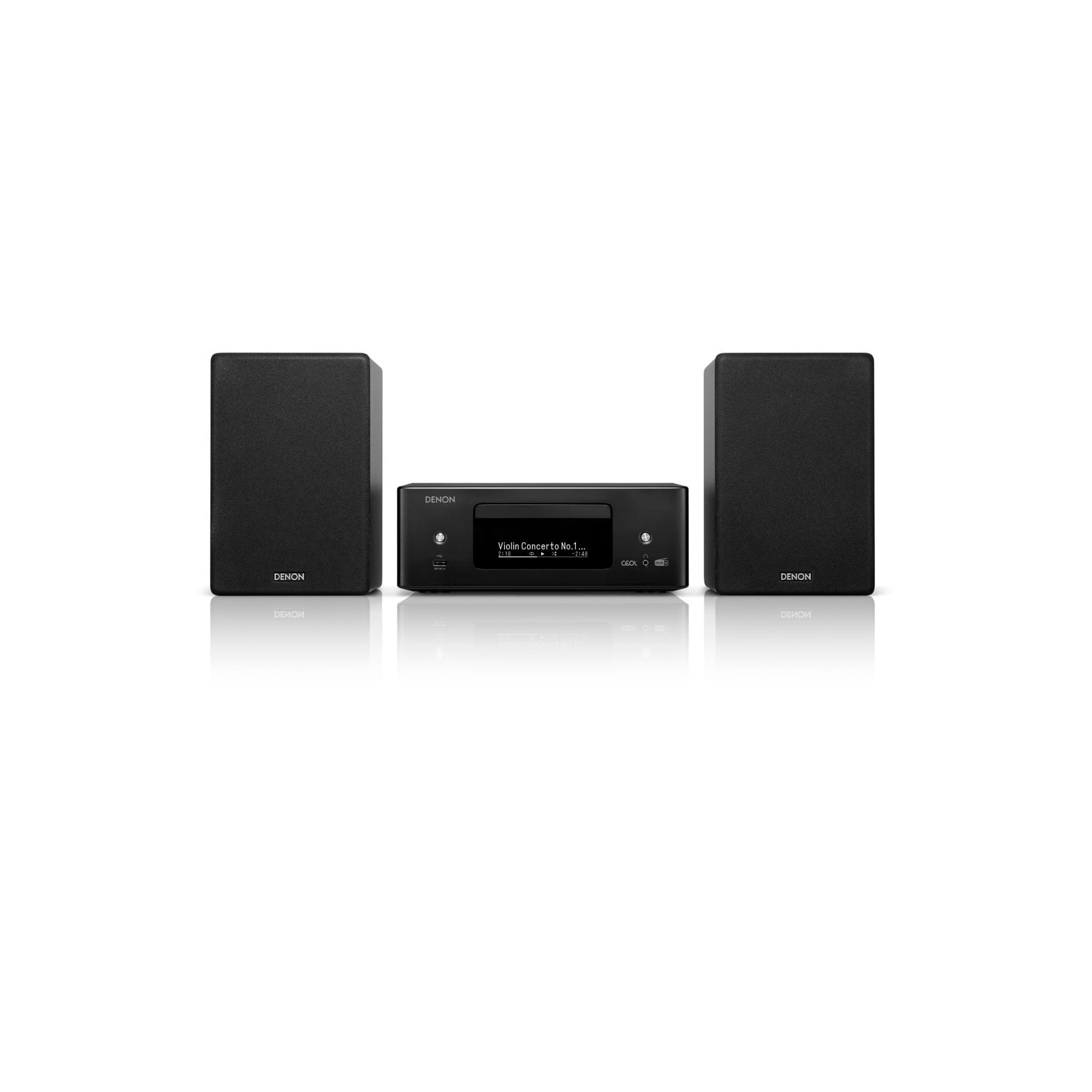 Denon Ceol N12Dab Black / Minicadena 2X65W Con Altavoces