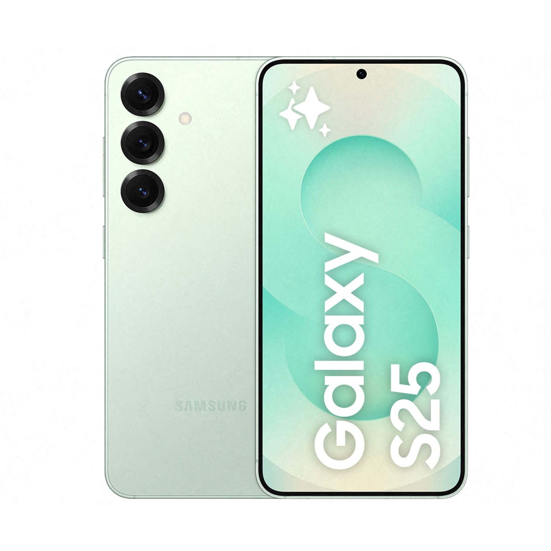 Samsung Galaxy S25 Mint / 12+128Gb / 6.2" Amoled 120Hz Fhd+