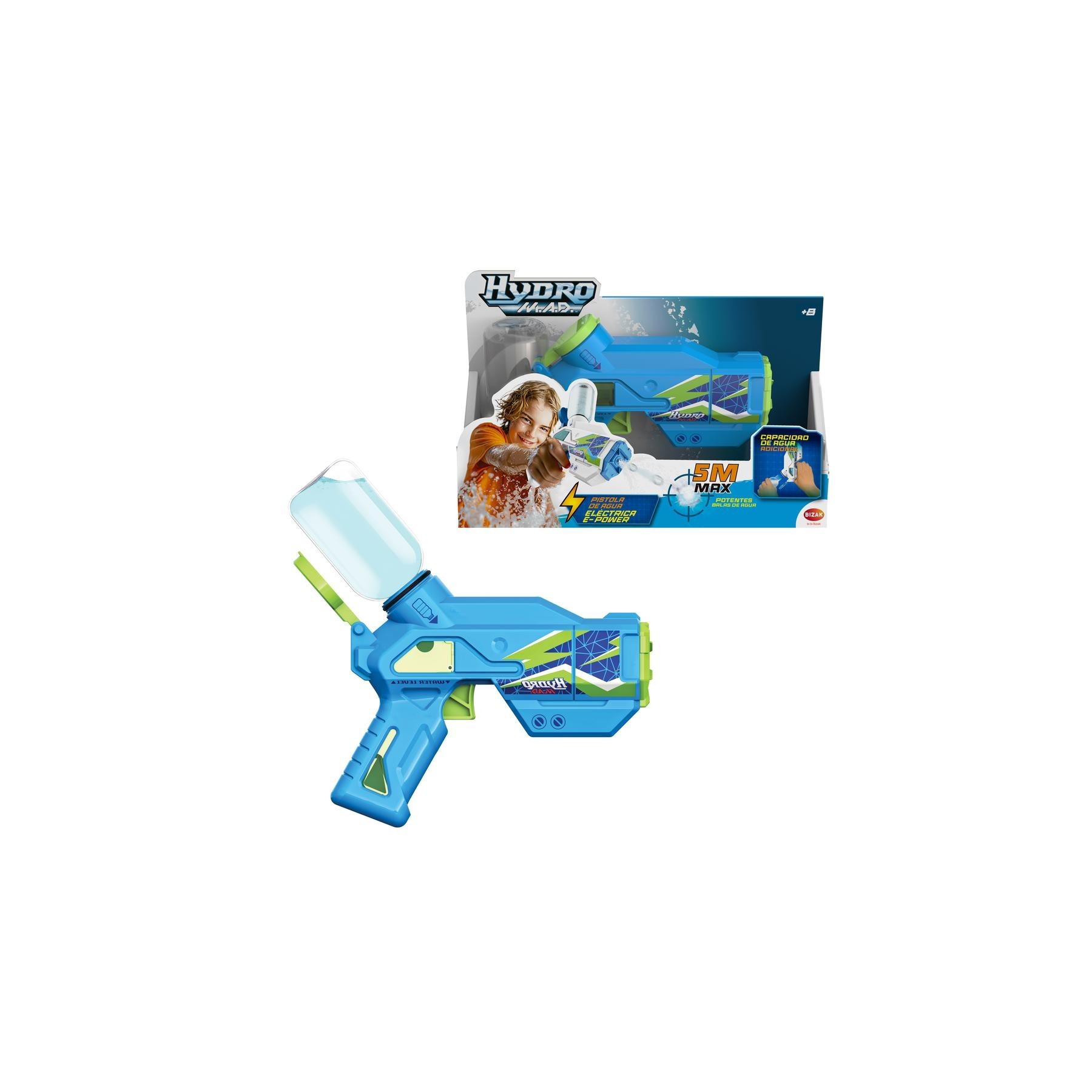 Pistola De Agua Hydro Mad Mini Blaster