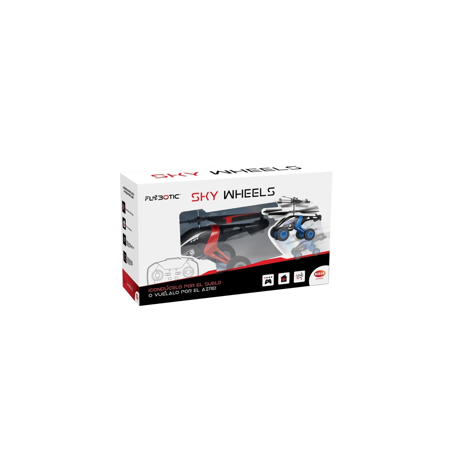 Helicoptero Radio Control Flybotic Sky Wheels 1 Unidad Aleat