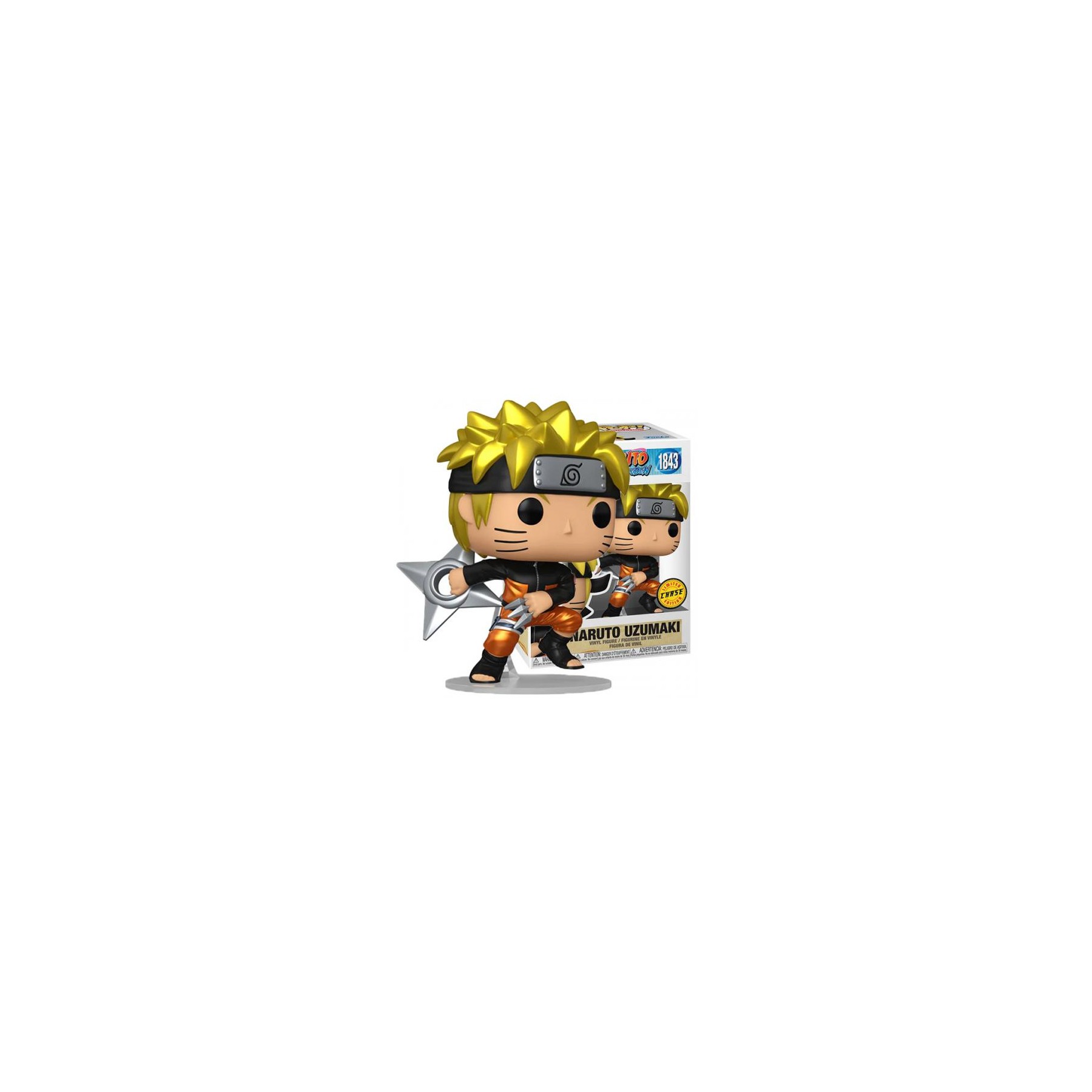Funko POP! Naruto Shippuden: Naruto Uzumaki (1843) CHASE