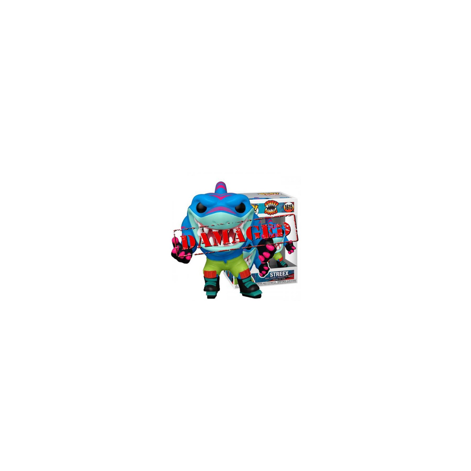 D2 Funko POP! Street Sharks: Streex (1615)