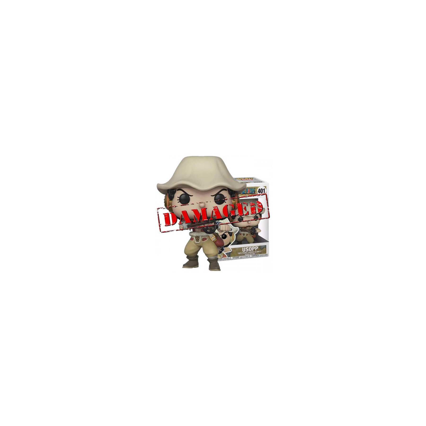 D2 Funko POP! One Piece S3: Usopp (401)