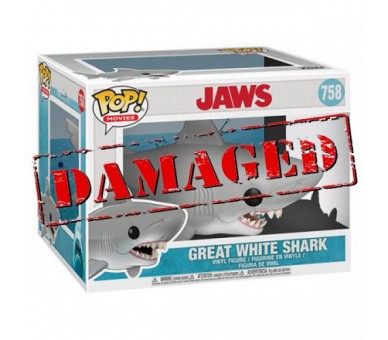 D1 Funko POP! Lo Squalo (Jaws): Great White Shark (758) 15cm