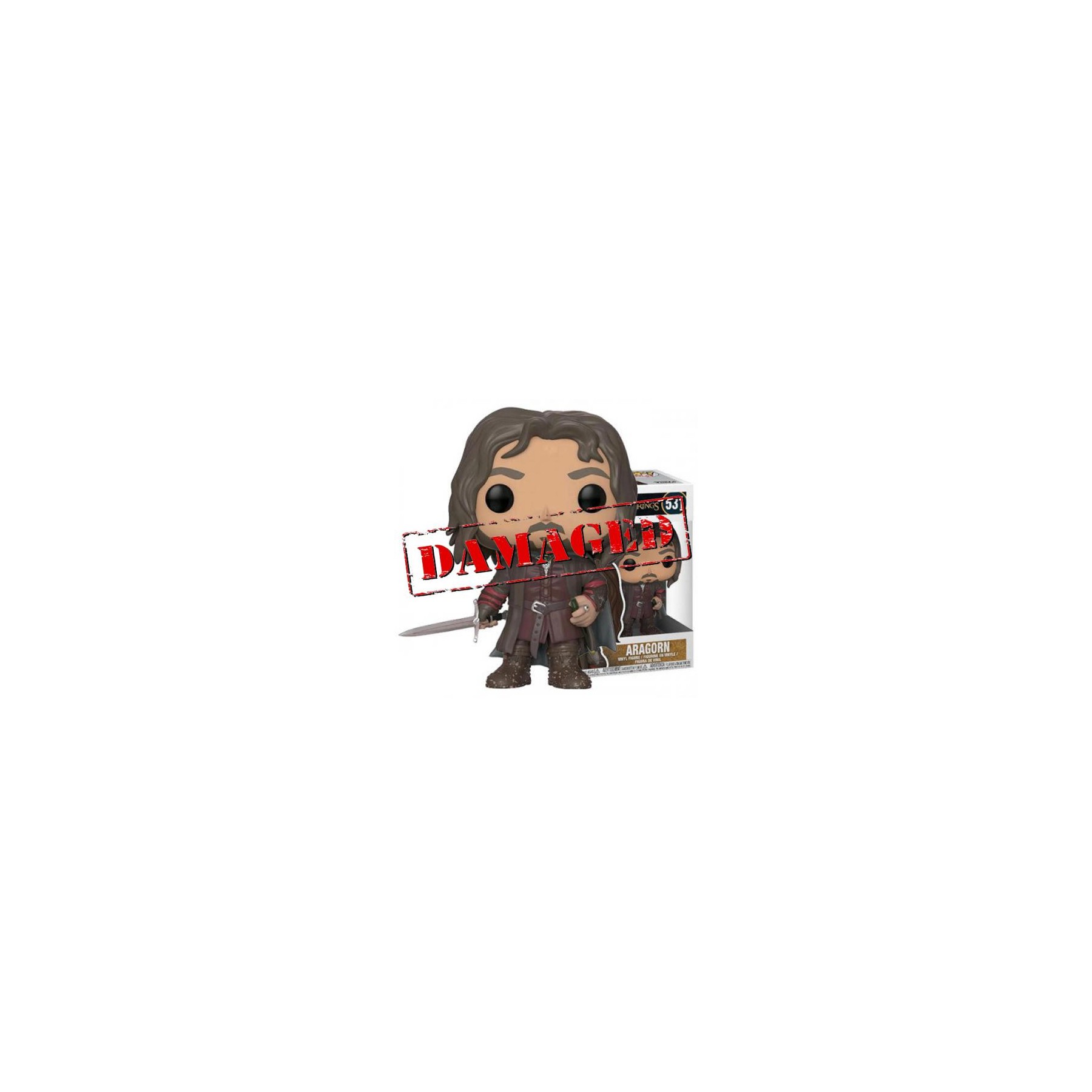 D2 Funko POP! Signore degli Anelli: Aragorn (531)