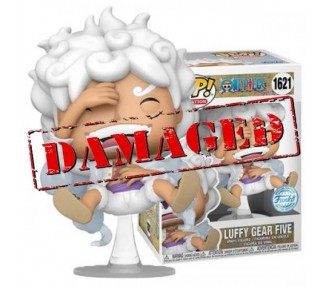 D1 Funko POP! One Piece: Luffy Gear 5 Laughing (1621) EXM