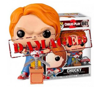 D3 Funko POP! Child's Play 2: Chucky w/Buddy-Scissors (841)