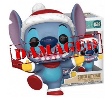 D1 Funko POP! Disney Stitch Holiday: Stitch w/Hat (1503)