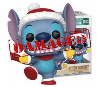 D1 Funko POP! Disney Stitch Holiday: Stitch w/Hat (1503)