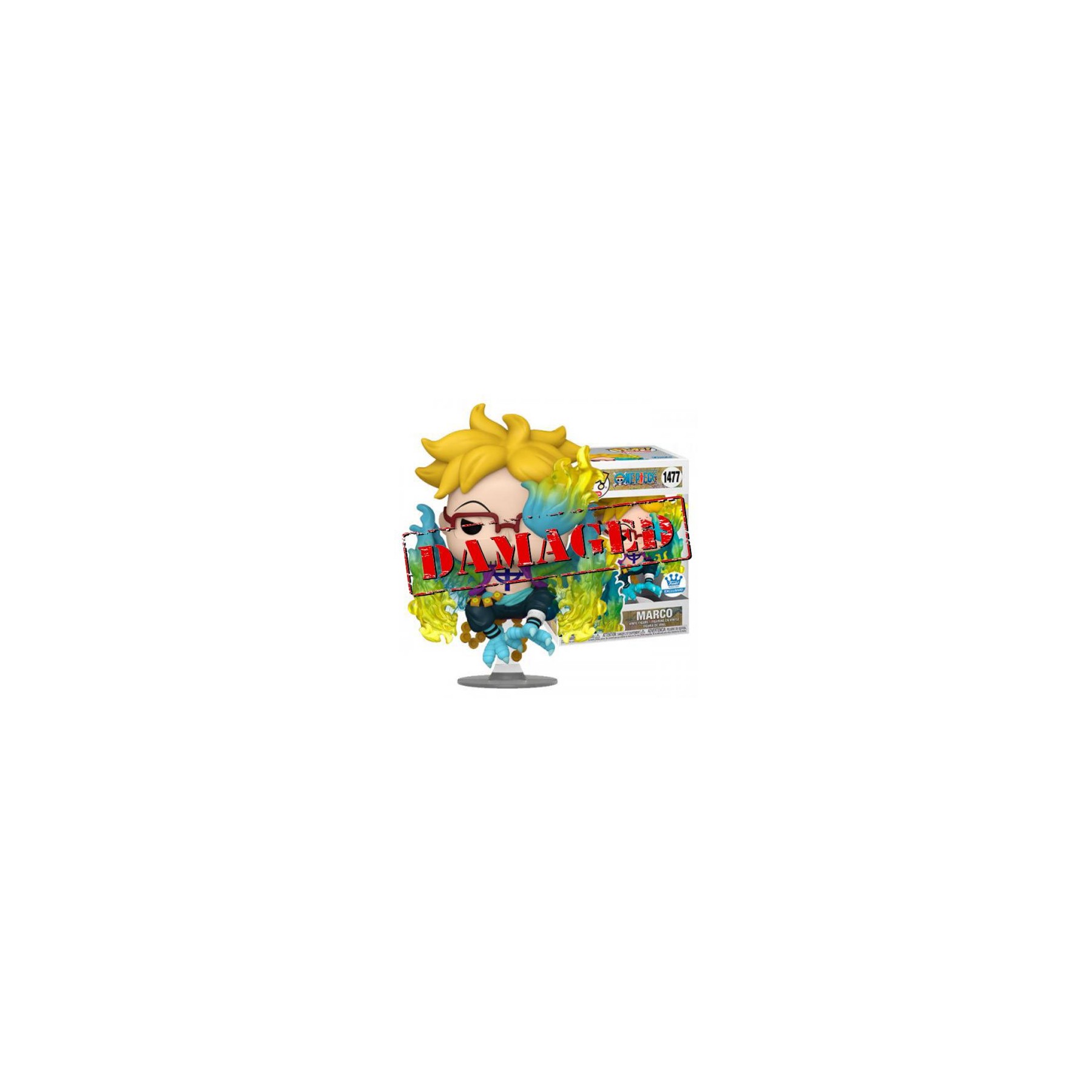 D3 Funko POP! One Piece: Marco (1477) EXM