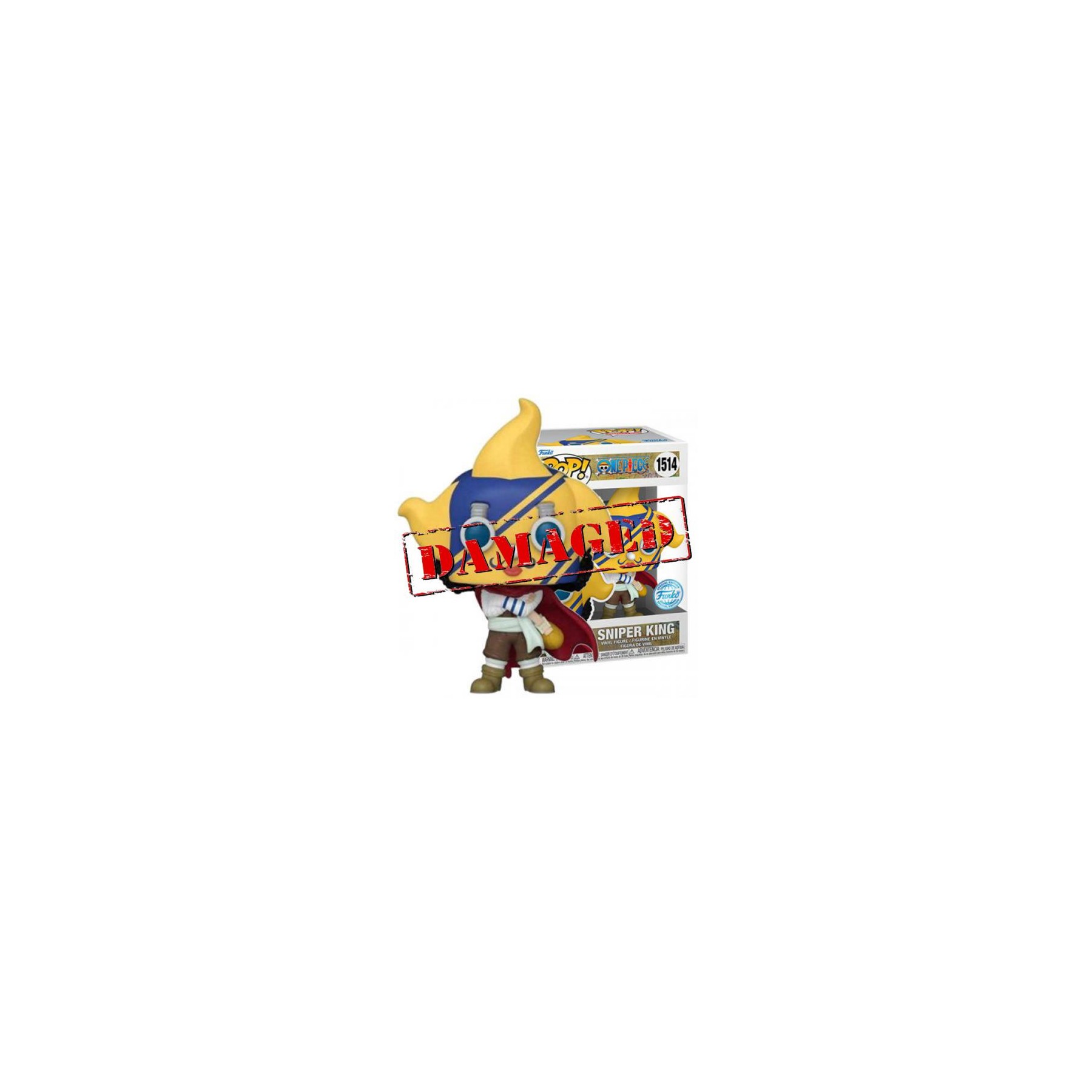 D1 Funko POP! One Piece: Sniper King (1514) EXM