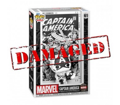 D1 Funko POP! Comic Cover Marvel 85Th: Captain America (61)