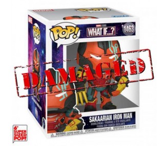 D1 Funko POP! Marvel What If?: Sakaarian Iron Man (1463) DLX
