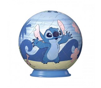 Disney 3D Puzzleball: Stitch 55 Pezzi