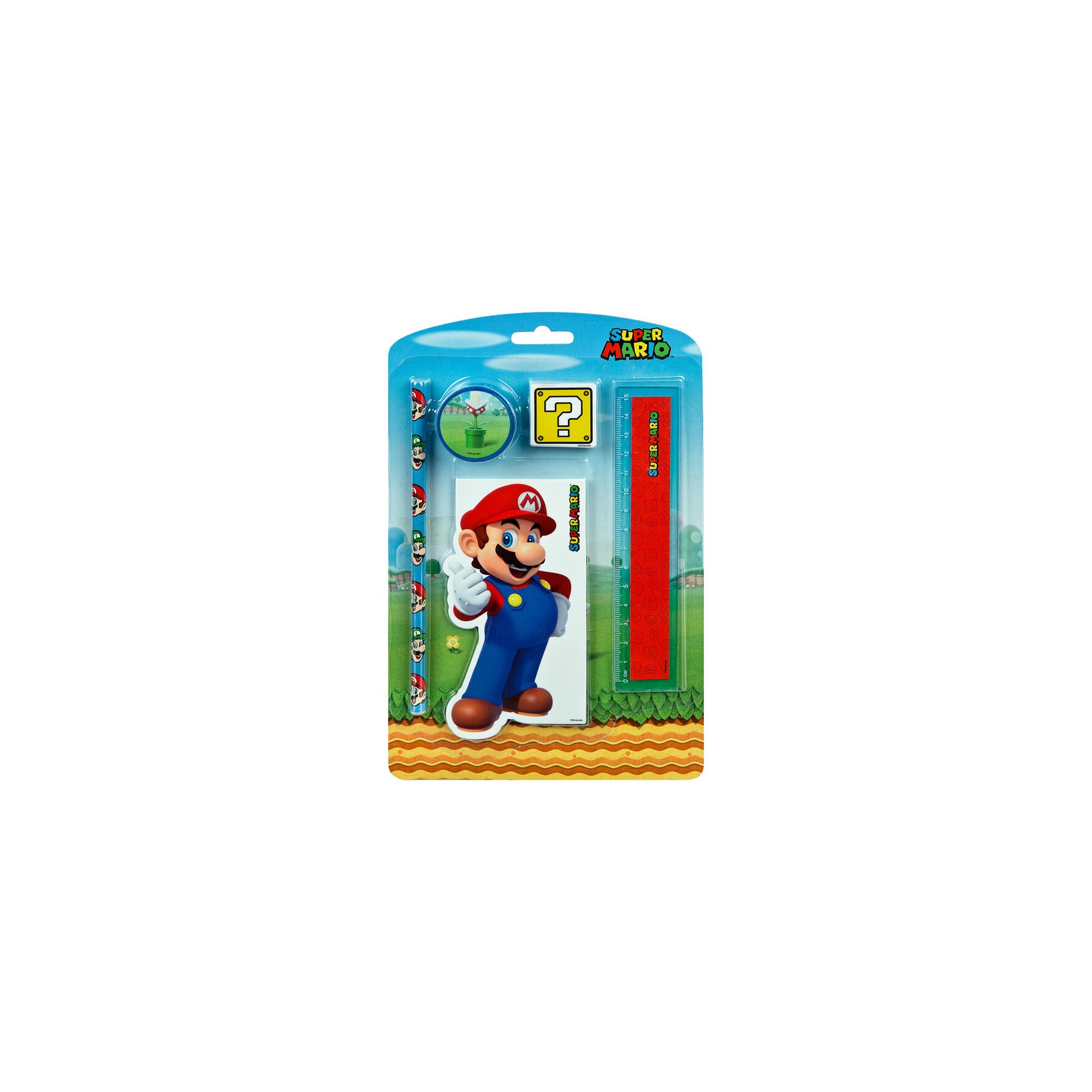 Set papeleria Super Mario Bros