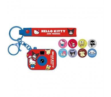 Llavero Proyector + 8 imagenes Hello Kitty and Friends