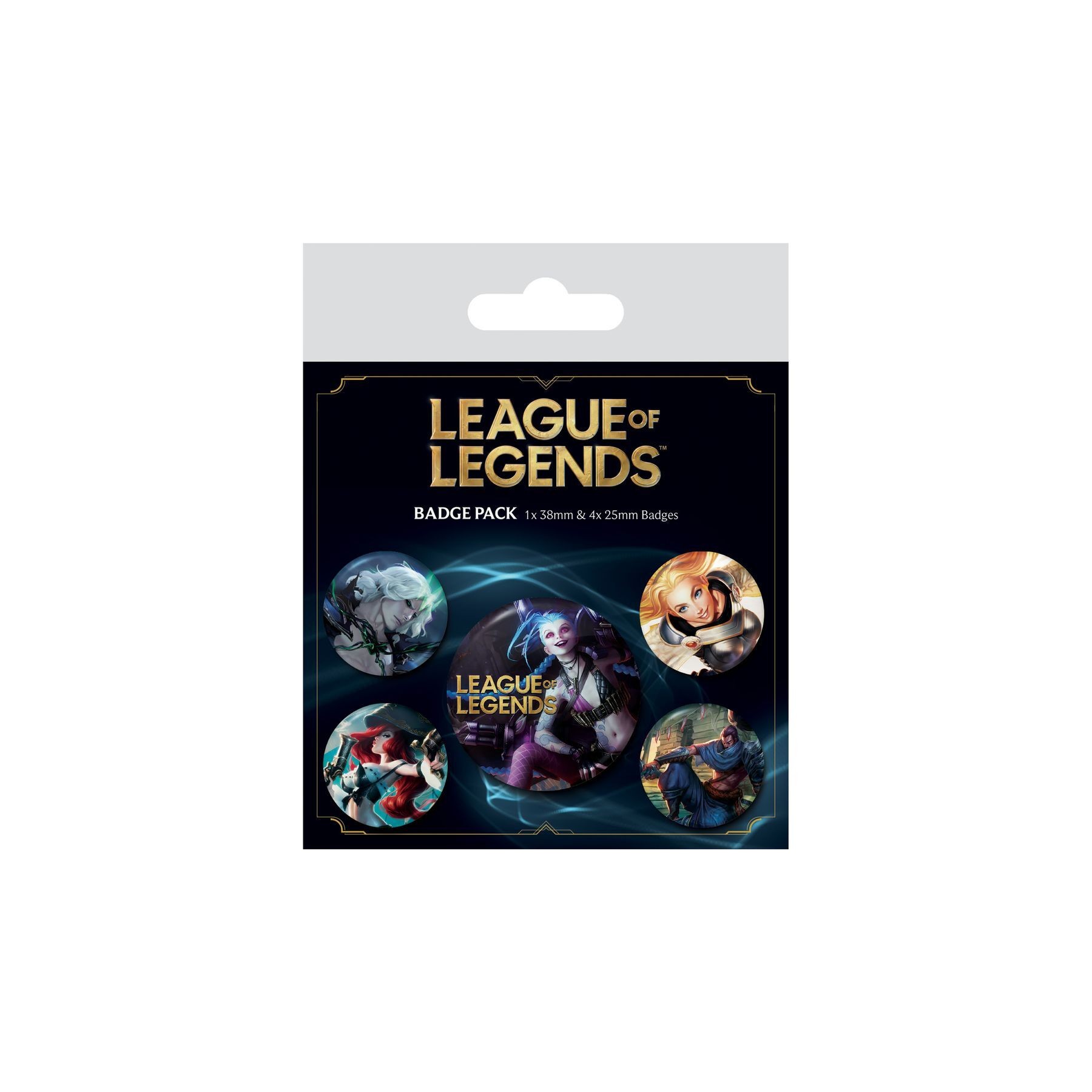 Set 5 chapas League of Legends