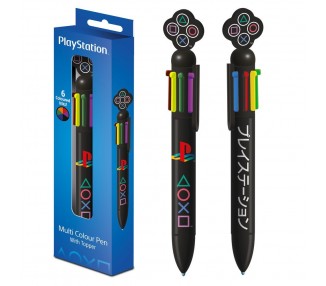 Set 2 boligrafos multicolor PlayStation