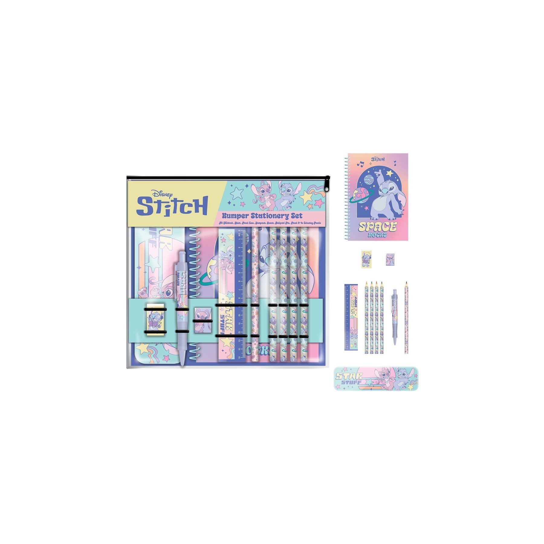 Set papeleria Stitch Disney