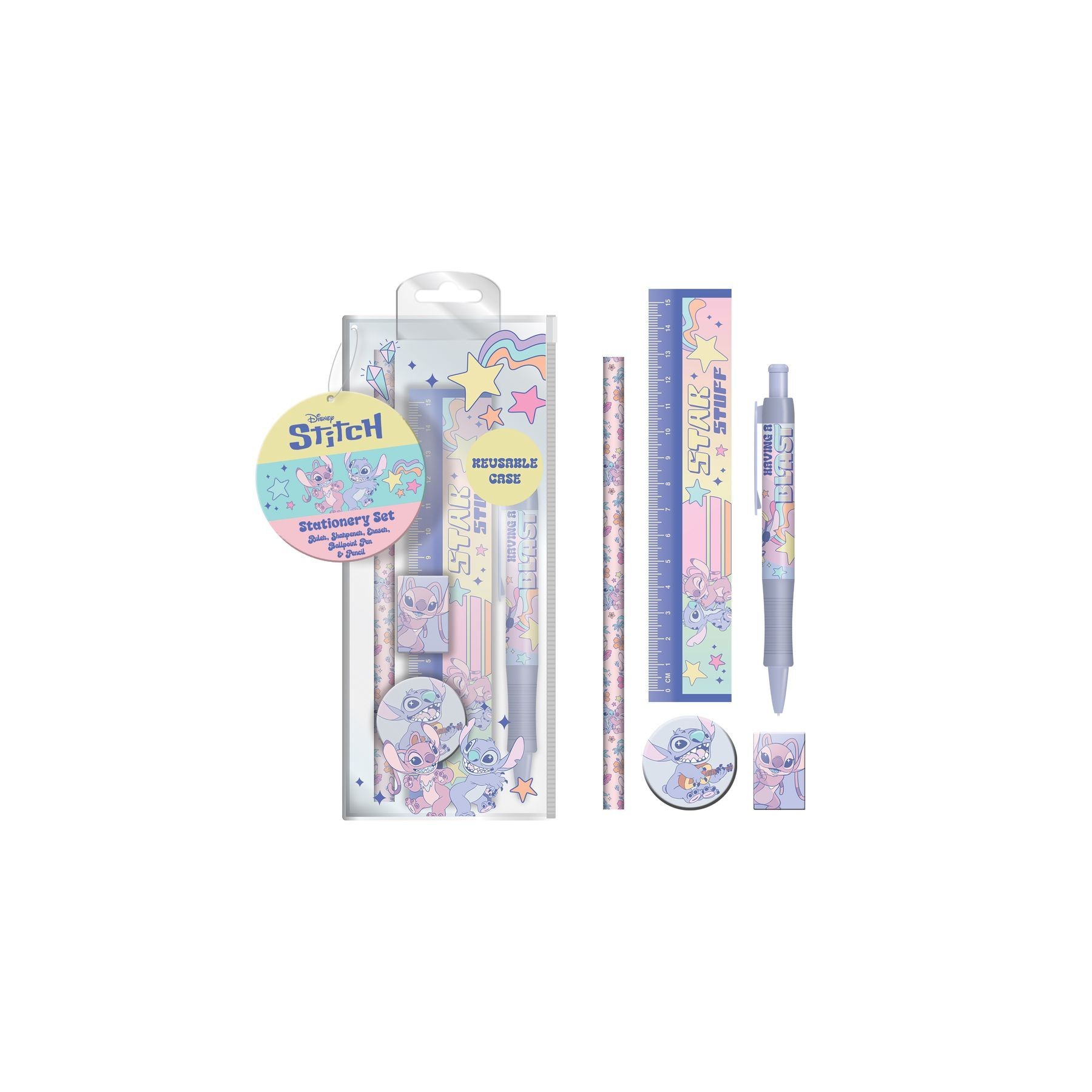 Set papeleria Stitch Disney