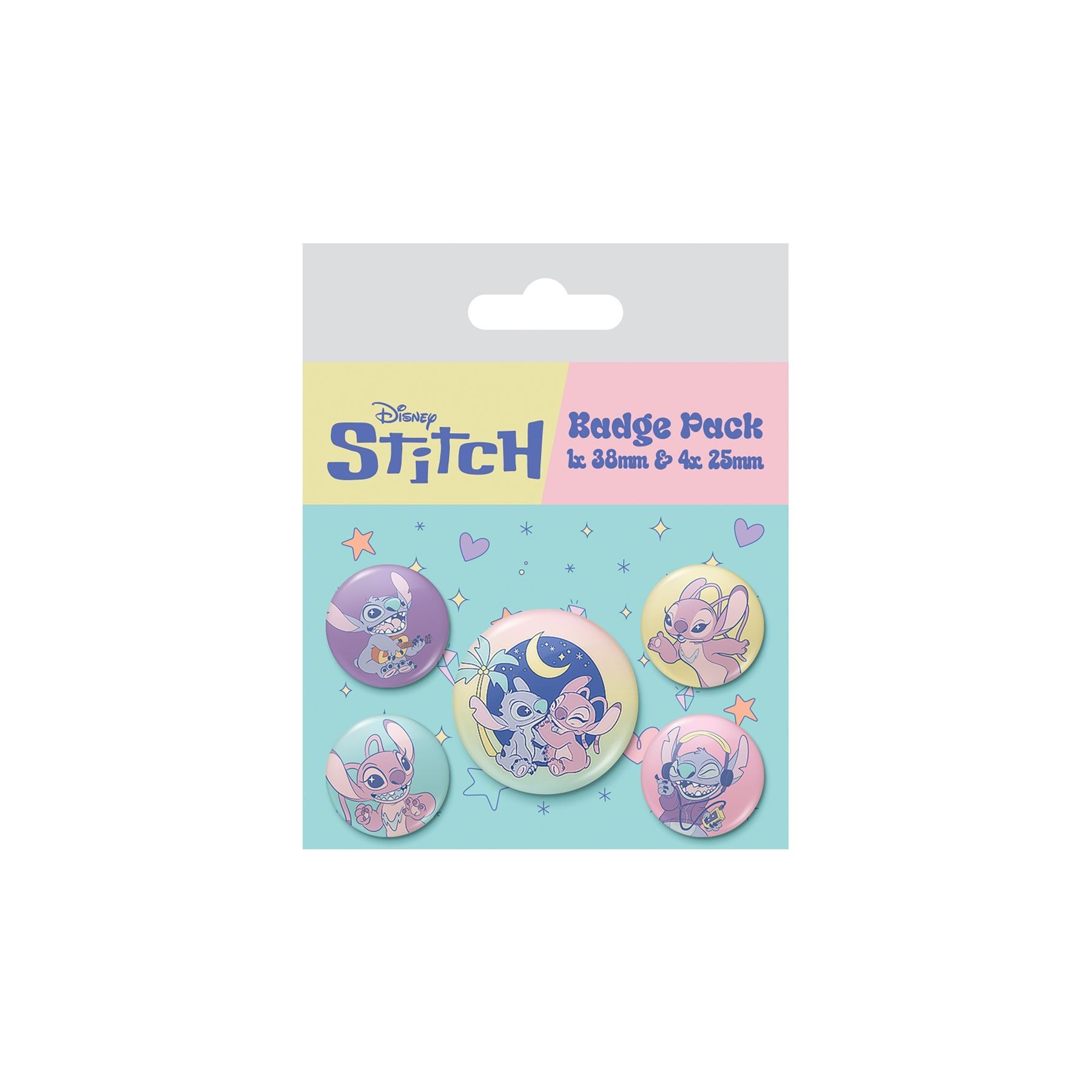 Set 5 pines Stitch Disney