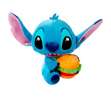 Peluche Stitch Hamburguesa Disney 25cm