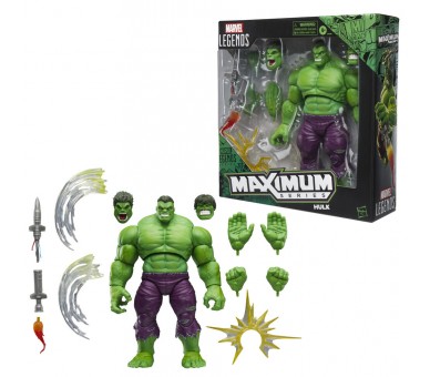 Figura Hulk Maximum Marvel Legends 21cm