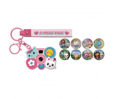 Llavero Proyector + 8 imagenes La Casa de Muñecas de Gabby