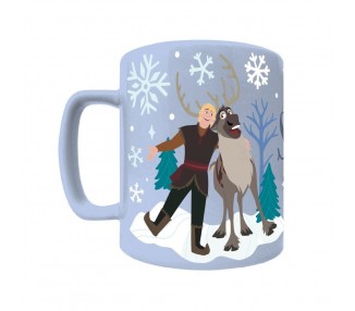Taza funda de peluche Sven Frozen Disney 440ml